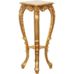 Biscottini - wooden table gold finish made in italy