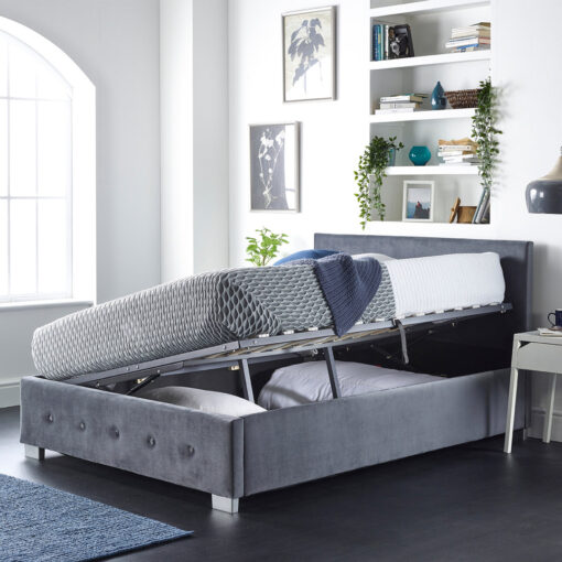 Blawnox Upholstered Ottoman Storage Bed