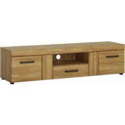 Bold 2 Door 1 Drawer Wide TV Cabinet