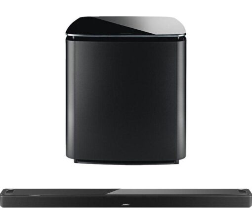 Bose Smart Ultra 5.1.2 Soundbar with Dolby Atmos & Amazon Alexa & Bass Module 700 (Black) Bundle, Black