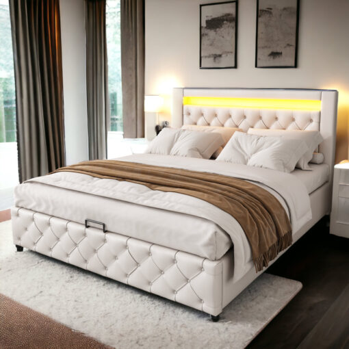 Breeyanna Upholstered Storage Bed