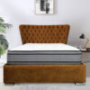 Brixton Plush Fabric Upholstered Bed