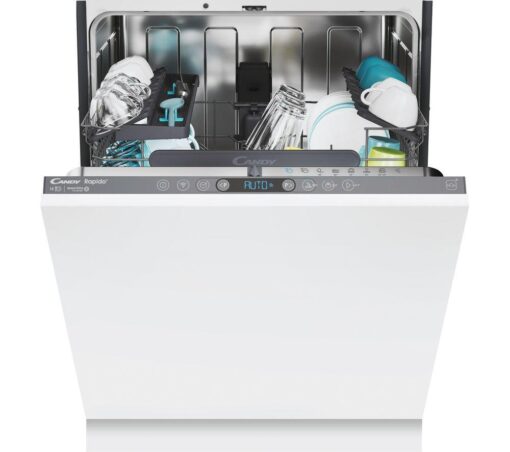 CANDY CI 5D6F0MA-80 Full-size Fully Integrated WiFi-enabled Dishwasher, White