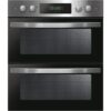 CANDY FCI7D405X Electric Built-under Double Oven - Black & Stainless Steel, Stainless Steel