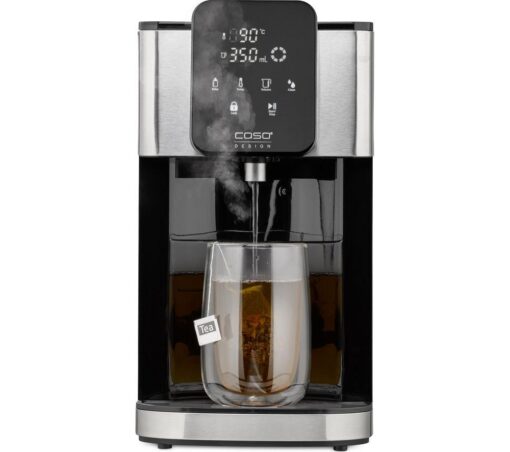 CASO HW 1660 Turbo Hot Water Dispenser - Stainless Steel & Black, Stainless Steel