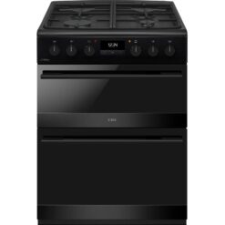 CDA CFD600MB 60 cm Dual Fuel Cooker - Black, Black