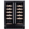 CDA CFWC624BL Wine Cooler - Black, Black