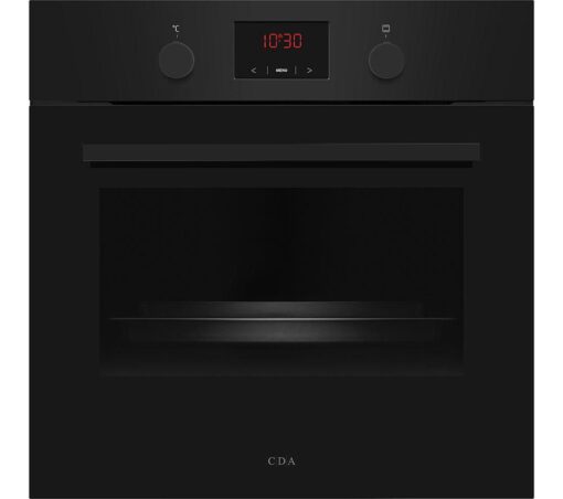 CDA SC030BL Electric Oven - Matt Black, Black