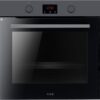 CDA SC050BL Electric Pyrolytic Oven - Matt Black, Black