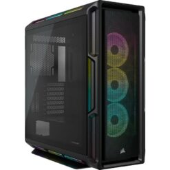 CORSAIR iCUE 5000T RGB ATX Mid-Tower PC Case - Black, Black