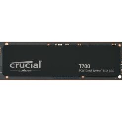 CRUCIAL T700 M.2 Internal SSD - 4 TB, Black