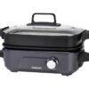 CUISINART Style Collection Cook In GRMC3U Multicooker - Black & Grey, Black,Silver/Grey