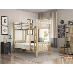 Cambridge Solid Pine Heavy Duty Bunk Bed