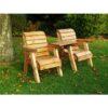 Charles Taylor - Little Fellas Wooden Garden Companion Seat Straight Chair Set Kids