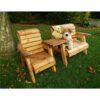 Charles Taylor - Little Fellas Wooden Garden Companion Seat & Bench Straight Chair