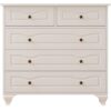 Chloe 3+2 White Chest Of Drawers