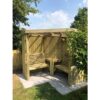 Churnet Valley - Four Seasons Garden Room - Timber - L150 x W290 x H205 cm - Garden Furniture - Fully Assembled