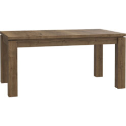 Corona Extending Dining Table in Tabak Oak