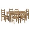 Corona Large Extending Table & 6 Chairs