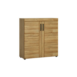 Cortina 2 Door Shoe Cabinet in Grandson Oak