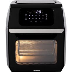 DAEWOO SDA1551 12L Rotisserie Air Fryer Oven - Black, Black