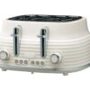 DAEWOO Sienna SDA2483GE 4-Slice Toaster - Cream