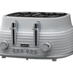 DAEWOO Sienna SDA2483GE 4-Slice Toaster - Grey