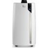 DELONGHI Pinguino EX130CST 13000 BTU Smart Air Conditioner & Dehumidifier - White, White