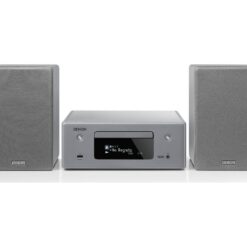 DENON CEOL N10 Wireless Smart Sound Hi-Fi System - Grey, Silver/Grey