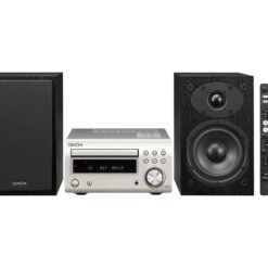 DENON DM-41DAB Wireless Traditional Hi-Fi System - Premium Silver, Silver/Grey