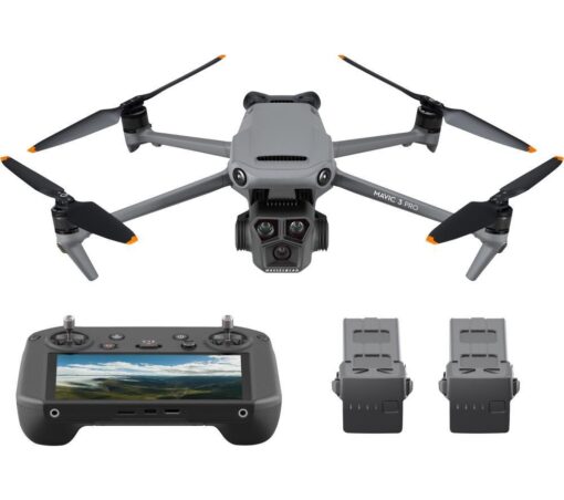 DJI Mavic 3 Pro Cine Premium Combo with DJI RC Pro Remote Controller - Grey, Silver/Grey