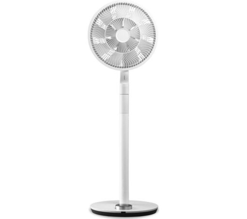 DUUX Whisper Flex Ultimate DXCF15UK 13.8" Smart Cordless Pedestal Fan with Battery Pack - White, White