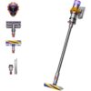 DYSON V15 Detect Absolute Cordless Vacuum Cleaner - Yellow & Nickel, Yellow,Silver/Grey