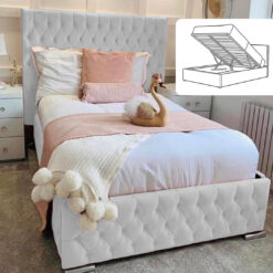 Delafuente Upholstered Storage Bed