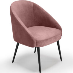 Design Armchair - Upholstered in Velvet - Wasda