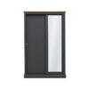 Devon 2 Door Sliding Wardrobe Charcoal