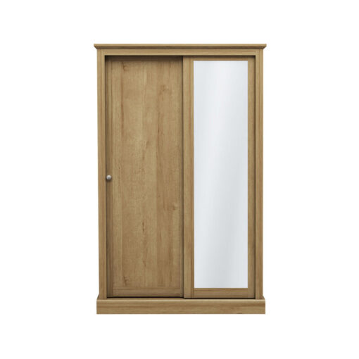 Devon 2 Door Sliding Wardrobe Oak