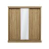 Devon 3 Door Sliding Wardrobe Oak