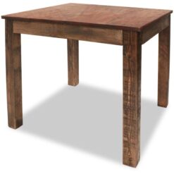 Dining Table Solid Reclaimed Wood 82x80x76 cm vidaXL