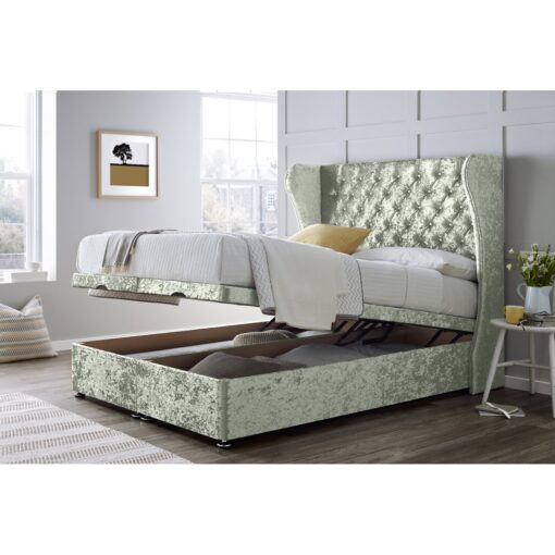 Divan Bed with 54" Floorstanding Headboard