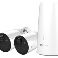 EZVIZ BC1-B2 Outdoor Full HD 1080p WiFi Security Camera - 2 Cameras, White