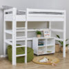 Eco Luxury Kids European Single (90 X 200cm) Loft Bed