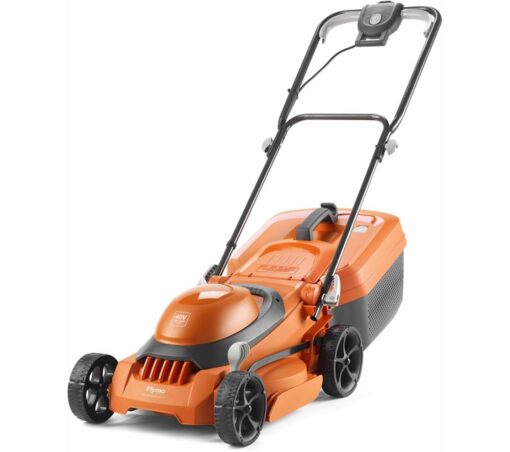 FLYMO SimpliStore 340 Li Cordless Lawn Mower - Orange