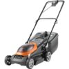 FLYMO UltraStore 380R Cordless Rotary Lawn Mower - Orange & Grey