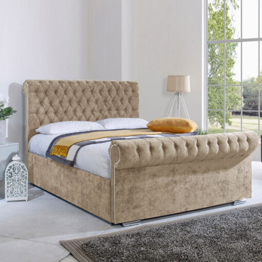 Fancy_Sleigh Bed