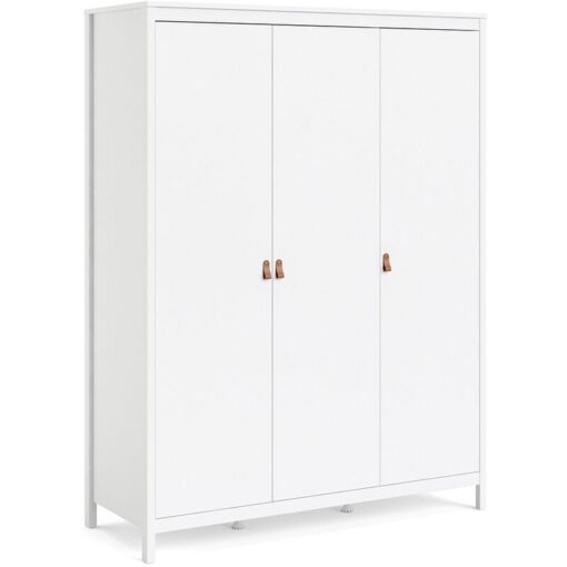 Furniture To Go - Barcelona Wardrobe with 3 doors in White