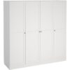 Furniture To Go - Brande Wardrobe with 4 Frame Doors in White