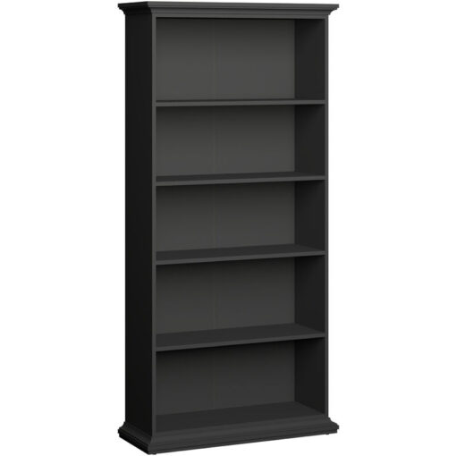 Furniture To Go - Paris Tall Bookcase in Matt Grey