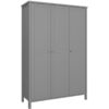 Furniture To Go - Tromso 3 Door Robe Grey