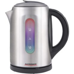 GASTROBACK Colour Vision Pro 62427 Jug Kettle - Black & Silver